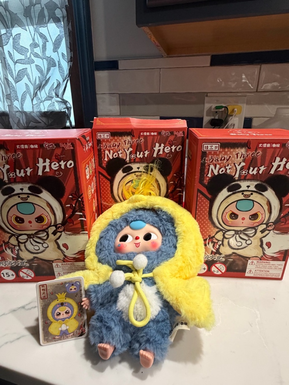 Baby Three Not Your Hero - 1 blind box sealed.